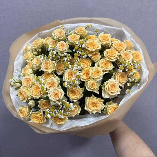 Букет персиковый🧡