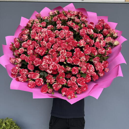 Букет из кустовых роз 💓💞