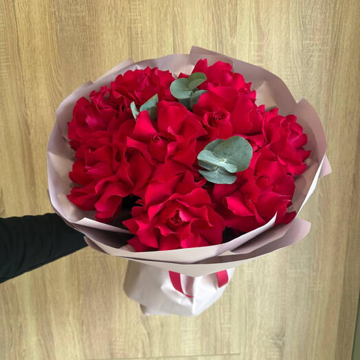 Букет с французскими розами