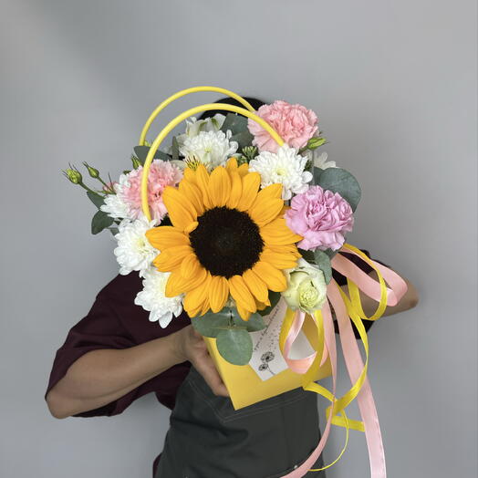 Сумочка с подсолнухом🌻