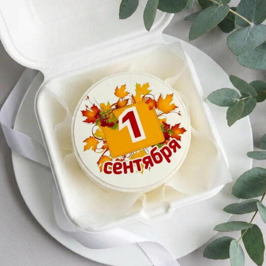 Бенто торт 1 сентября