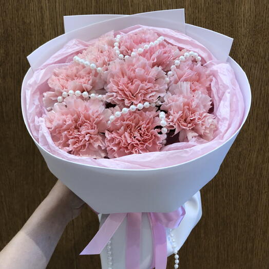 Монобукет из розовых Диантусов💞