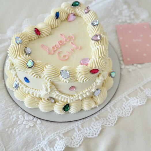 Gemstone cake