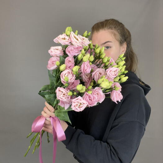 Монобукет 7 лизиантусов 🌸