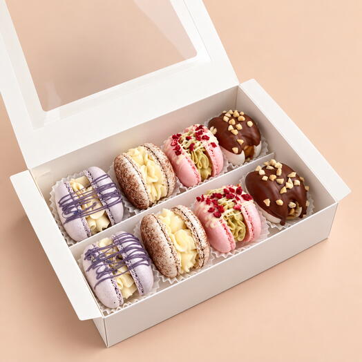 Macaroni cakes 8 pieces