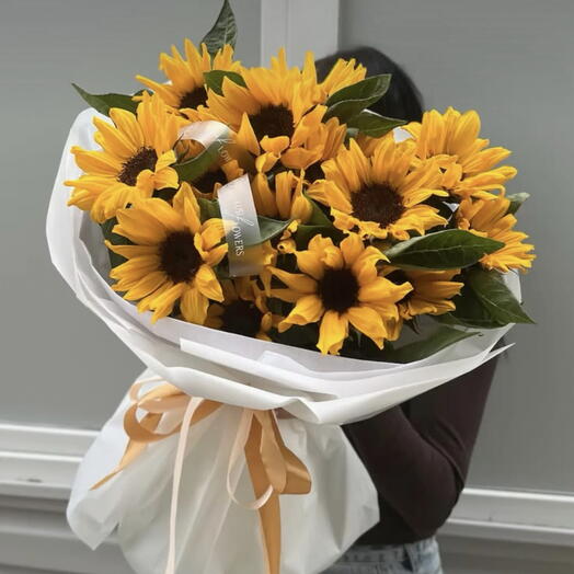 Букет подсолнухов🌻