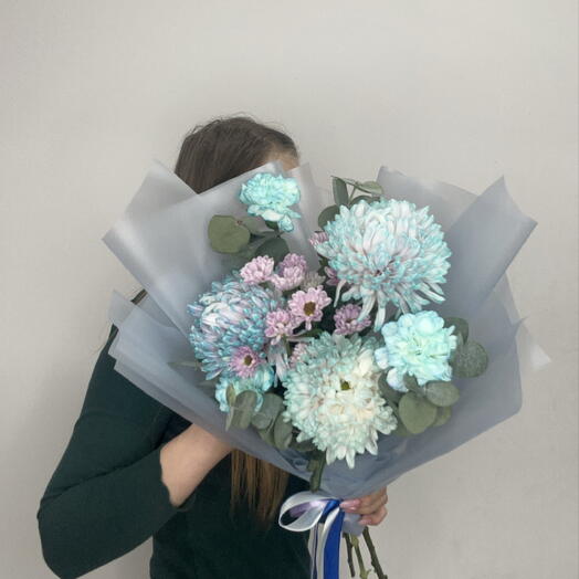 Букет синий