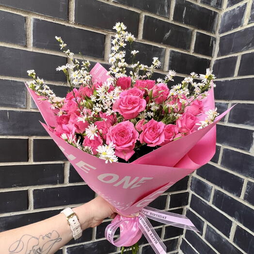 Букет «Pink delight»