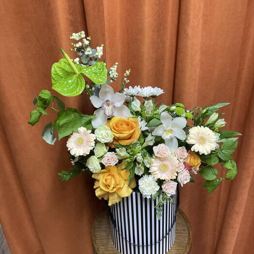 Цветы в коробке🌸