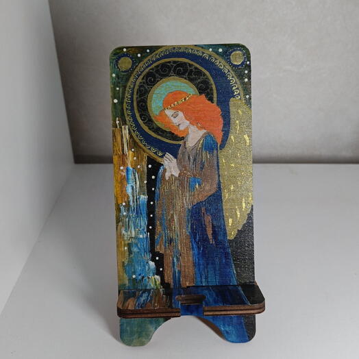 Подставка для телефона Handmade МОЛИТВА