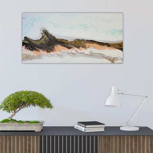 Картина интерьерная Mountains, 40x80см
