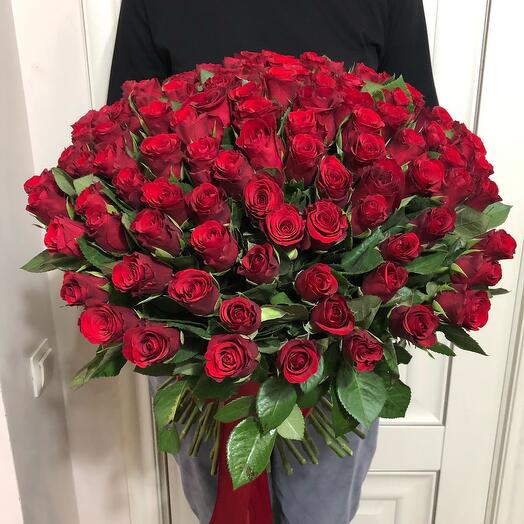 101 rosa roja