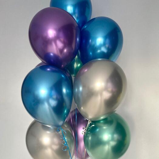 Balls Chrome assorted 11pcs
