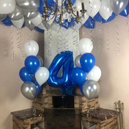 Globos de Cumpleaños, 55 piezas