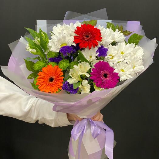 Bouquet with gerberas