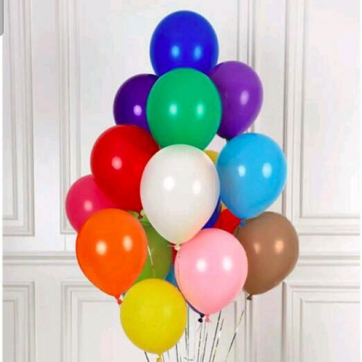 Helium balloons
