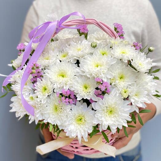 Cesta de flores statica