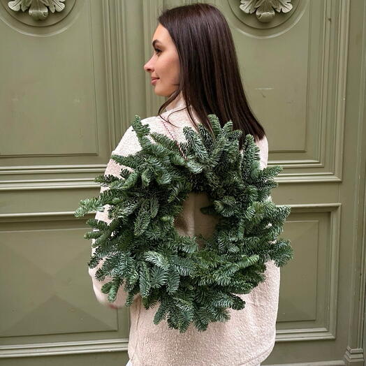 Corona de Navidad (sin decoración)