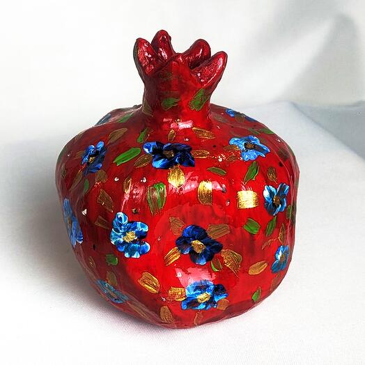 Artistic statuette "Pomegranate"