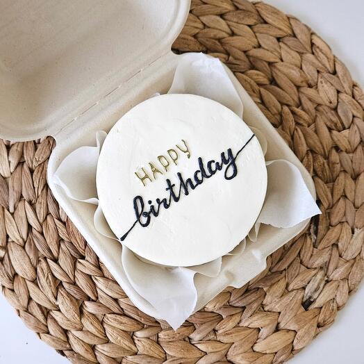 Бенто - торт "happy birthday"