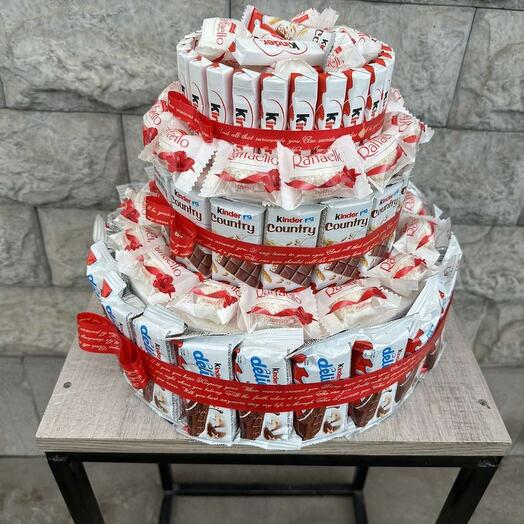 Торт из киндеров