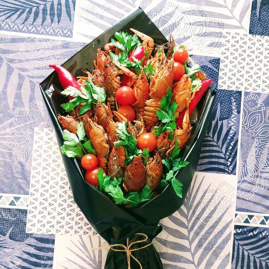 Букет с раками 1