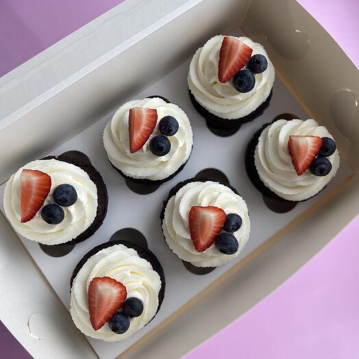 Набор капкейков 6 шт