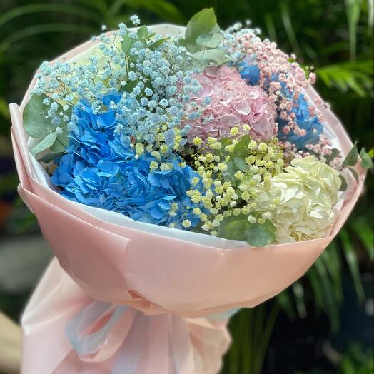 Букет гортензии