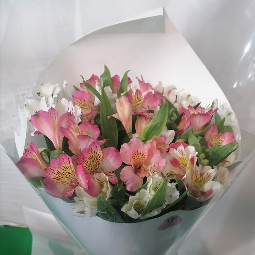 Bouquet of alstroemeria