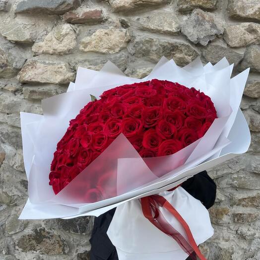 101 red roses