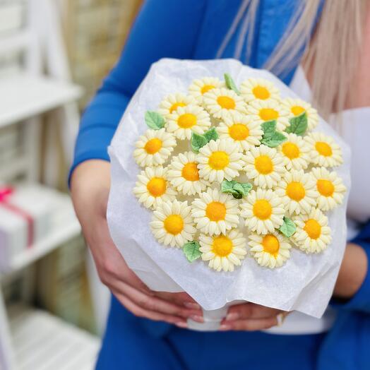 Bouquet of 23 chocolate daisies