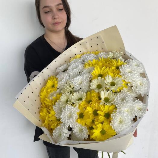 Букет хризантем