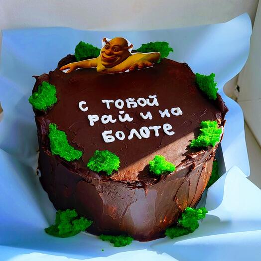 Бенто торт " Рай на болоте"