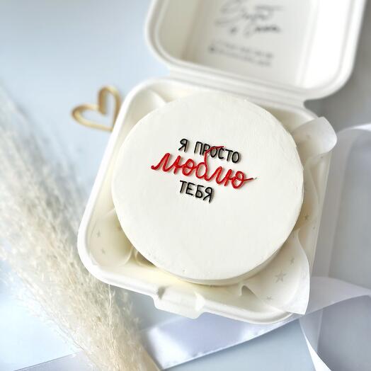 Бенто торт для второй  половинки