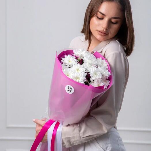 Хризантема комплимент розовый