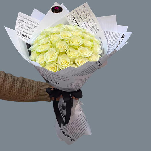 Pure Elegance Rose Bouquet