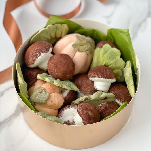 Зефирные грибы и тыковки подарочный набор