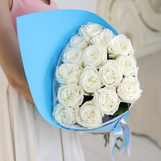 💙💙Букет из Белых роз Эквадор 60 см