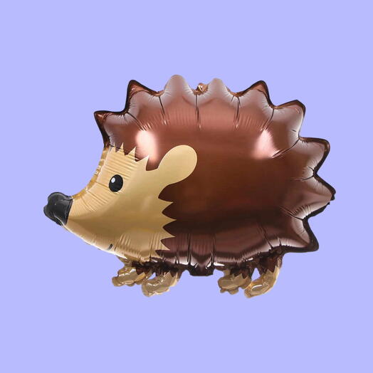 Воздушный Шар гелий ёжик. Helium foil balloon Hedgehog