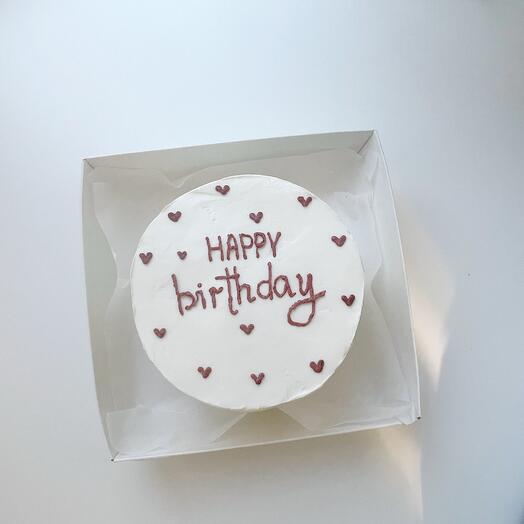 Бенто торт с днем рождения, Happy Birthday
