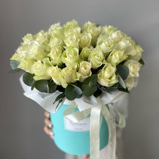 Розы в коробке