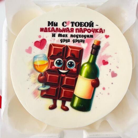 Бенто торт «Парочка»