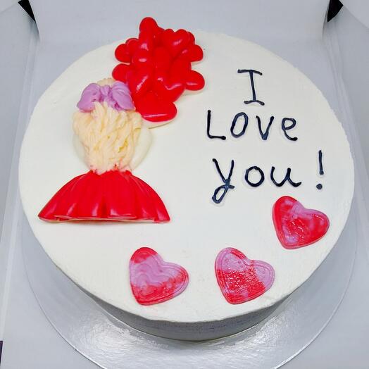 Бенто-торт "I love you!"