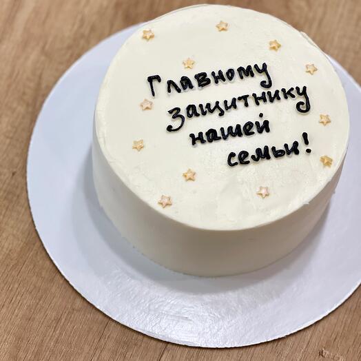 Торт на 23 февраля