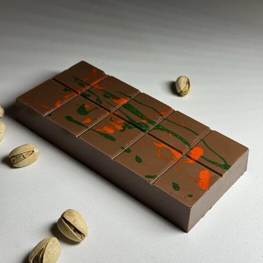 Дубайский шоколад с фисташкой 230г