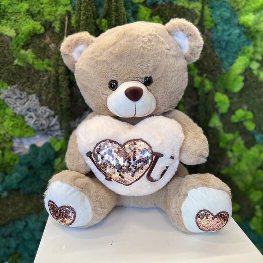 Plüssmackó Szeretlek