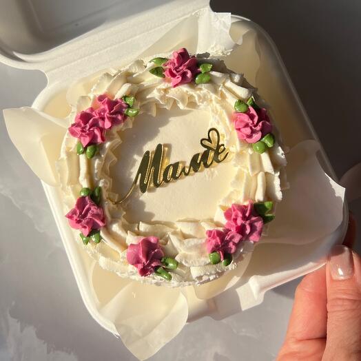 Бенто с розами «Маме»