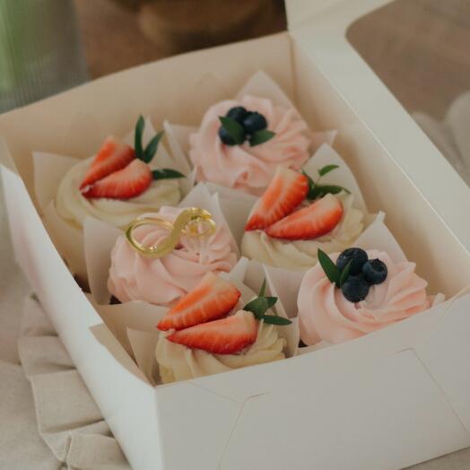 Капкейки к 8 марта