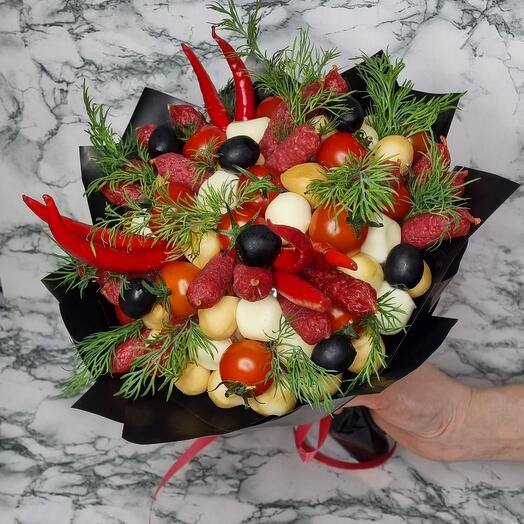 Мужской букет "Закусочная поляна"