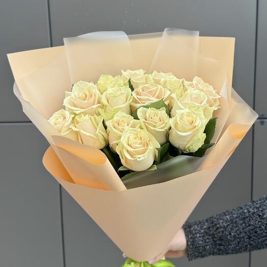 Букет из 15 чайных роз
